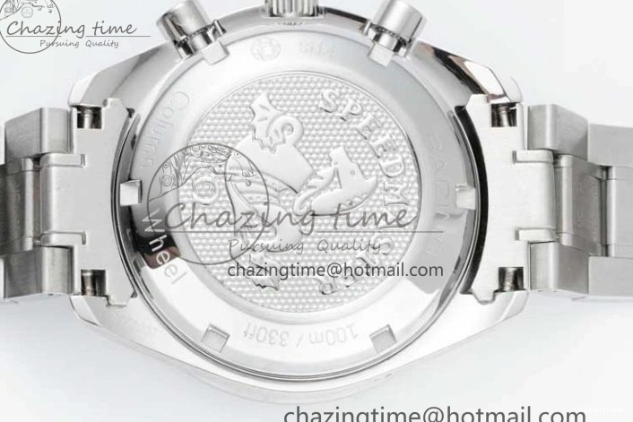 0215 Speedmaster Racing Master SS HKF Best Edition Gray Black Dial on SS Bracelet A Sustainable 7805